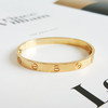 【天然正品】AU750黄金简约时尚定制款LOVE手镯16号（皆取最大值）女士160925NJS16 现售价：22800 商品缩略图3