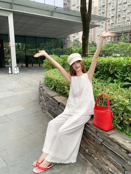 【129元任选2件】最后一波现货！复古蕾丝镂空背心无袖 商品图6