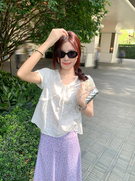 <曾小咸推荐>4.6现货秒杀！微信超特价！ 紫色半身裙 日常119.99 立减70 秒杀49.99！白色衬衫短袖 日常139.99 立减80 秒杀59.99！ 商品图8