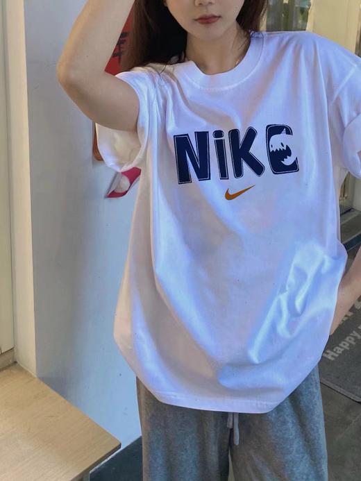 砖柜同步恐龙大logo字母系列印花情侣短袖 商品图1