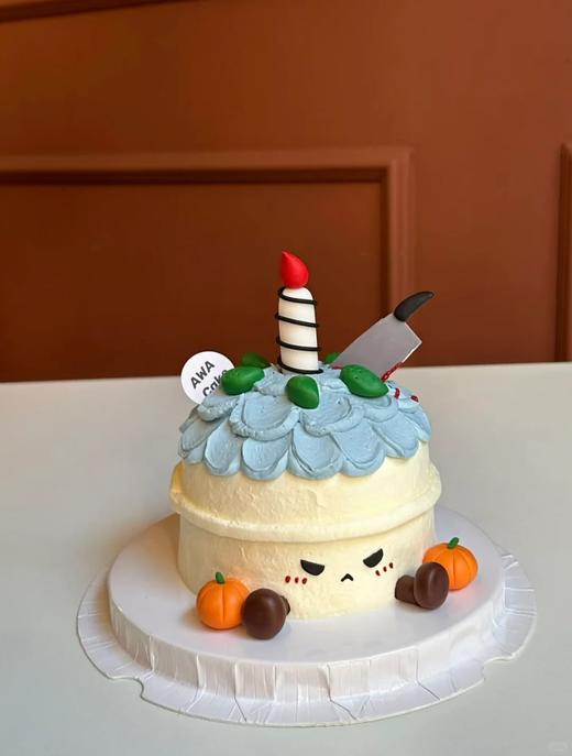 多款式~2025年万圣节搞怪卡通蛋糕-低糖处理无添加 商品图2