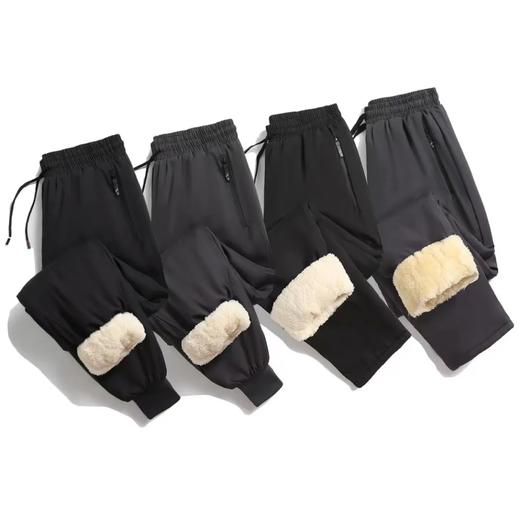 石墨烯蓄热！冬季加绒保暖裤外穿护膝棉裤三层加厚裤子 保暖长裤 商品图1