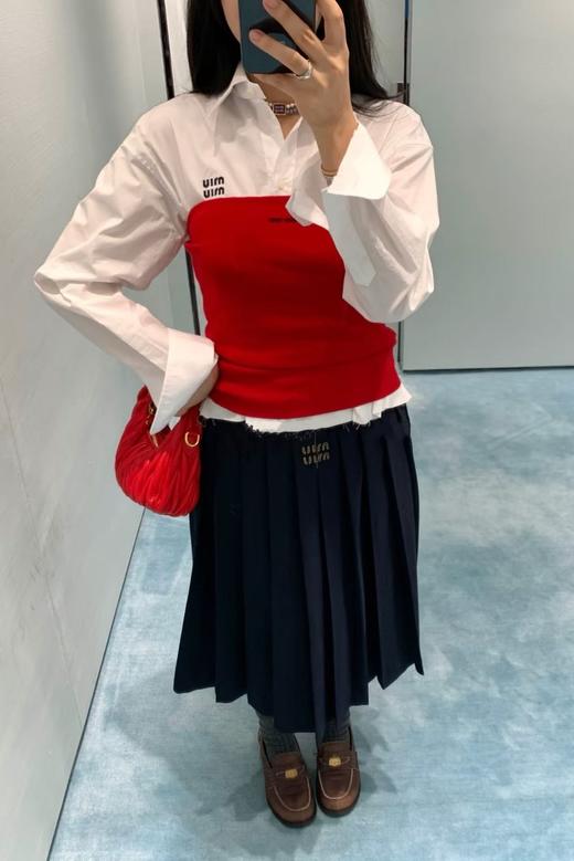 105-9 月中发 25SS早秋学院风少女半裙 商品图1