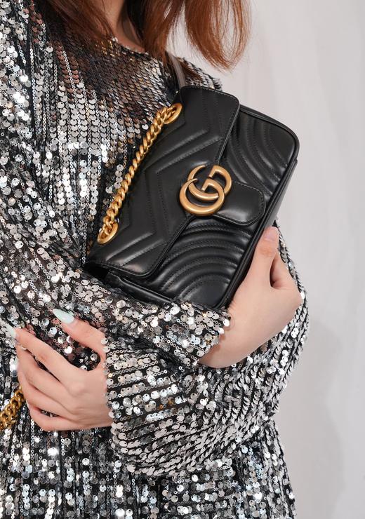 预售：PS10天发货  𝐆𝐆 𝐌𝐚𝐫𝐦𝐨𝐧𝐭 黑色  22CM 小号 （MM） 商品图3