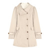 A26081 iie 9.11 ieB 9.13伦敦周末 摩登主义收腰大裙摆巨好看风衣中长款老钱风掐腰外套秋 商品缩略图4