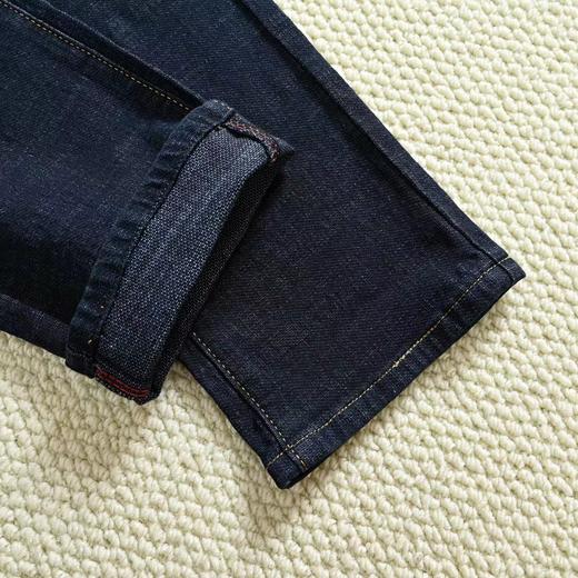 D100534秋季男士商务立体裁剪直筒牛仔裤休闲裤 商品图12