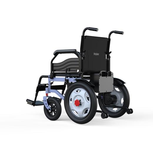 海尔电动轮椅老人全自动轻便可折叠旅行轮椅折叠老人轻便旅行手推车 电动轮椅JRWD1601U-Li20 商品图5