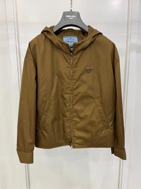 女款连帽風衣外套020