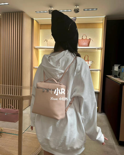 LP双肩包进口tog荔枝纹小牛皮100403 商品图5