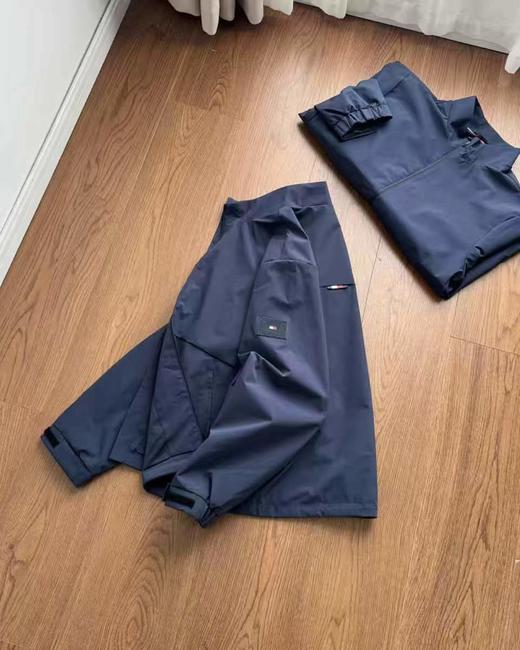 D100535新款秋冬男户外休闲肌理感立领夹克外套 商品图3