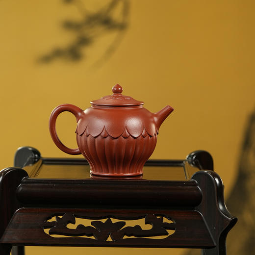 龙德堂陶艺 汤宣武《心莲》原矿大红袍 220 cc  库存请咨询客服 商品图1