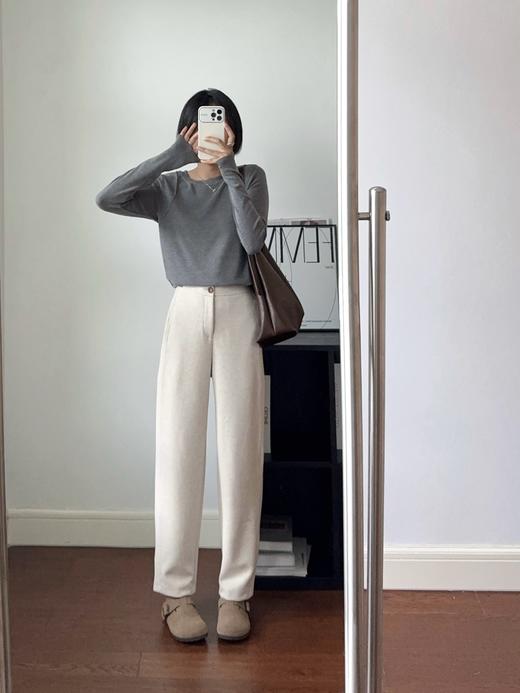 女款 冬季醋酸羊毛裤，哈伦裤和西装裤之间的版型 商品图10