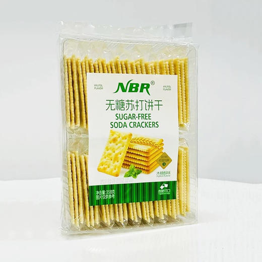 无糖苏打饼干木糖醇358g 商品图0