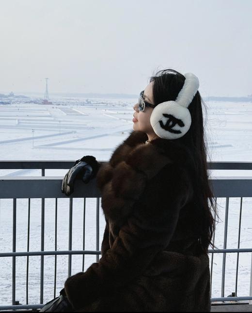 香奈儿 滑雪系列 2025新款羊毛耳罩（COCO） 商品图7