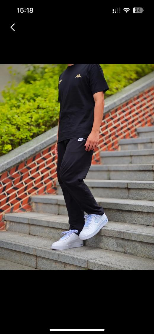 耐家加绒款系带百搭直筒休闲阔腿裤（BV2708）（有色差） 商品图12