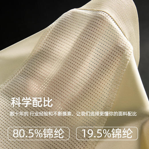 XY-1550  【1条】秋冬无痕冰丝男士内裤中腰10A抑菌桑蚕丝透气网孔四角平角裤 商品图2