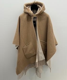 女款连帽斗篷011