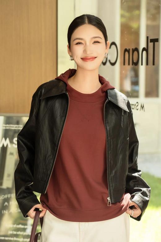 复古宽松机车皮夹克 ME4062 商品图3