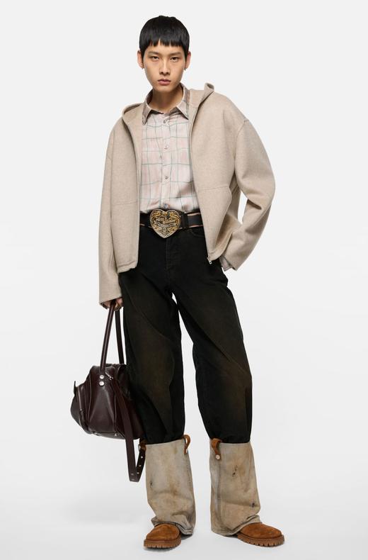 男款羊绒连帽外套001 商品图3