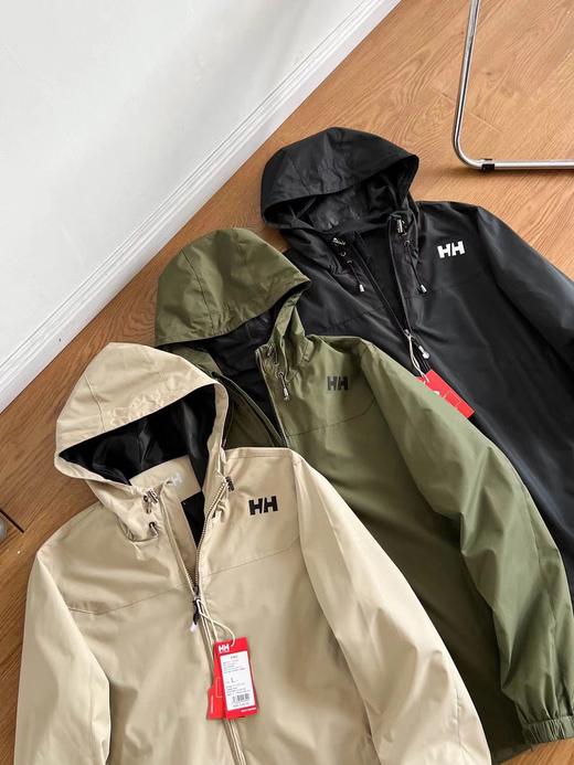 D100533秋季新品拼接连帽夹克冲锋衣防水户外休闲徒步外套 商品图4