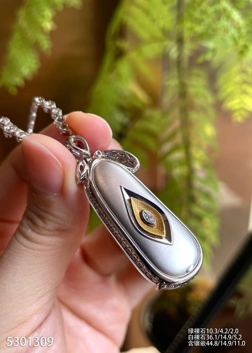 玻璃种福豆吊坠【5301309】具体价格微信咨询 商品图8