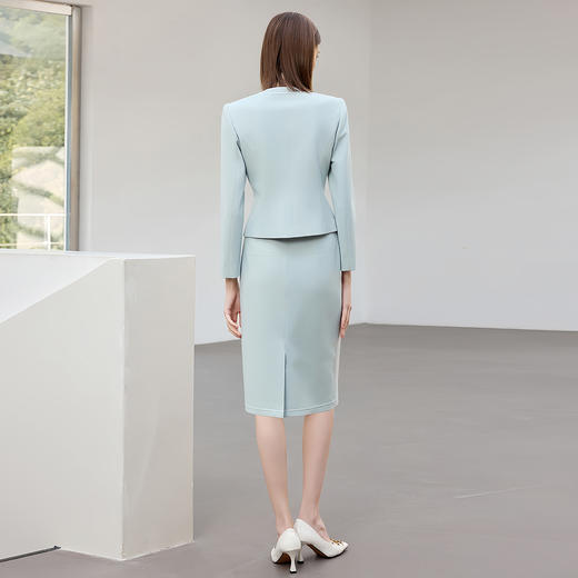 IWY/气质职场名媛西装半裙两件套2025新款医美珠宝接待工作服CS2469 商品图4