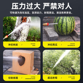 博赫尔（POHIR）洗车机家用高压清洗机220v高压水枪大功率洗车水泵强力冲地庭院 商品图3