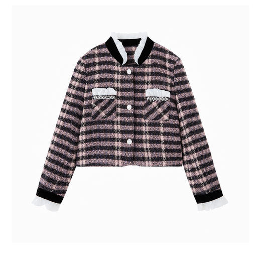 YJLY8678法式气质马甲套装裙女2025春秋新款休闲时尚遮肉显瘦半身裙三件套 商品图4