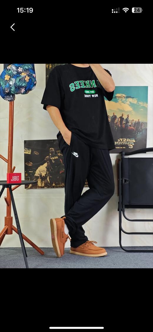 耐家加绒款系带百搭直筒休闲阔腿裤（BV2708）（有色差） 商品图11