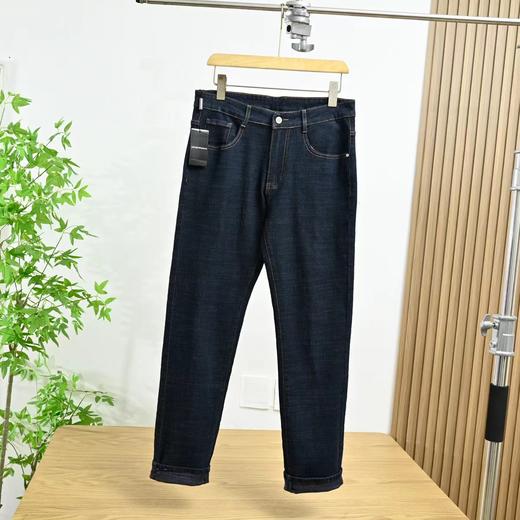 D100534秋季男士商务立体裁剪直筒牛仔裤休闲裤 商品图3