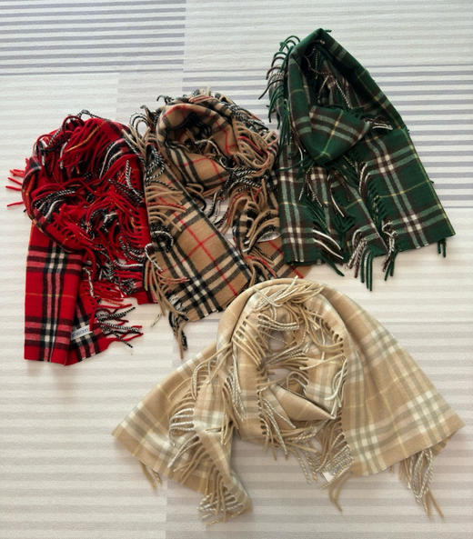 金婧同款 男女同款羊绒流苏围巾 商品图5