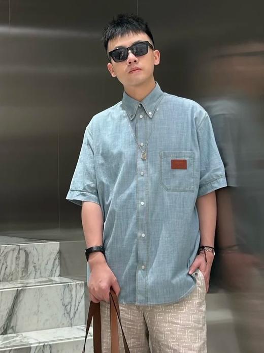 男款短袖logo衬衫011 商品图3