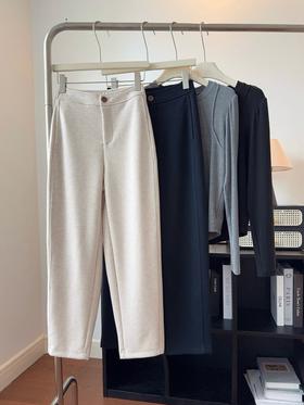 女款 冬季醋酸羊毛裤，哈伦裤和西装裤之间的版型