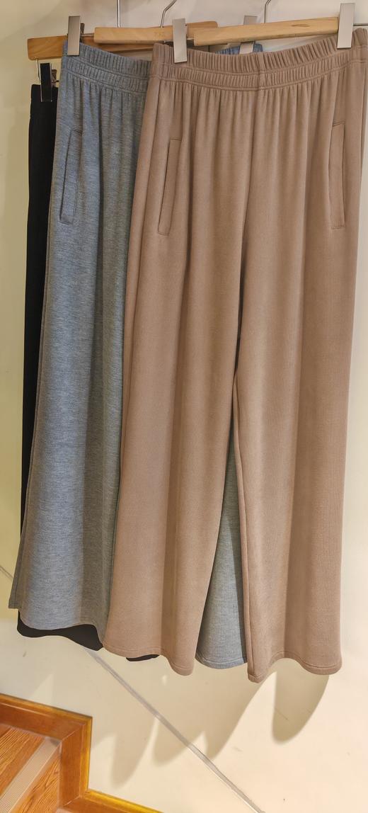 裤子 阔腿裤，加绒阔腿裤百搭裤子 商品图0