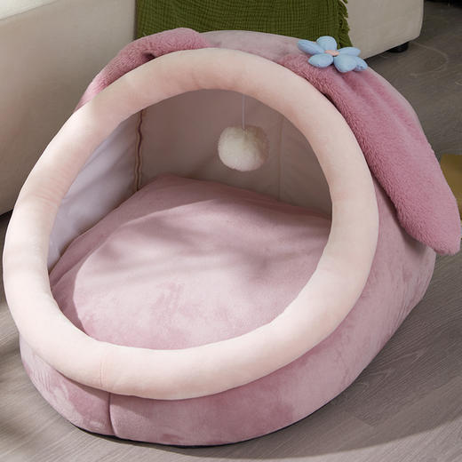 宠物用品-狗狗窝四季通用可拆洗猫睡觉的屋别墅房子 商品图7