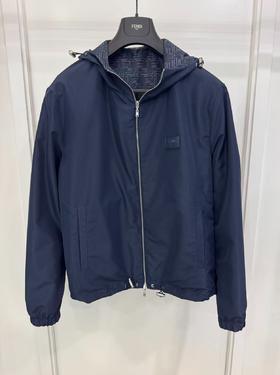 男款连帽雙面外套011