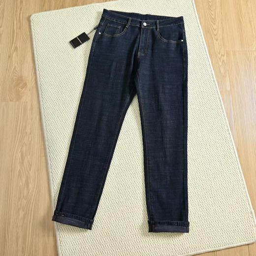 D100534秋季男士商务立体裁剪直筒牛仔裤休闲裤 商品图7