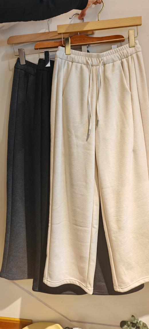 裤子 加厚阔腿裤 锥腿裤 外穿255016-017 商品图0