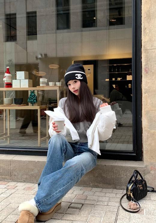 香奈儿针织冷帽 黑+白的“高级感密码”（COCO） 商品图5