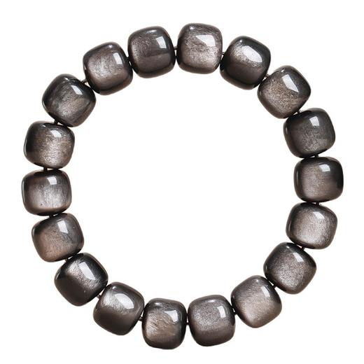 钻石豪门9000积分金银曜石老型珠桶珠（13mm） 商品图2