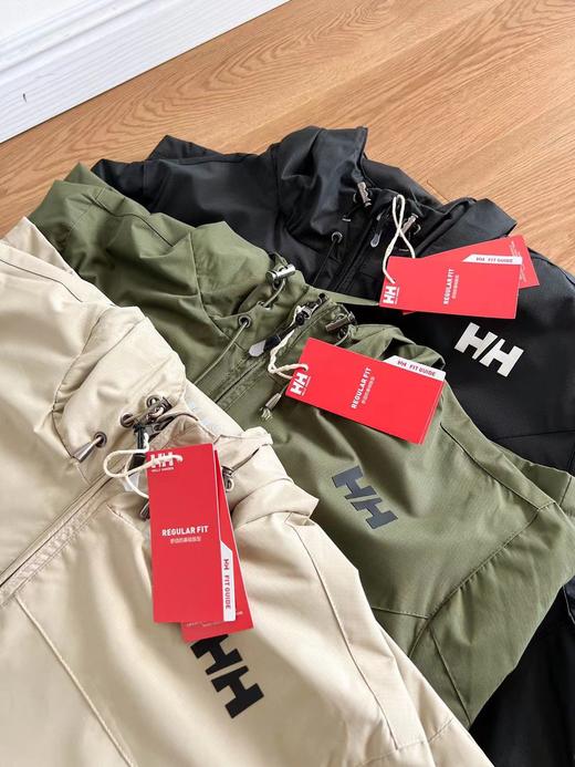 D100533秋季新品拼接连帽夹克冲锋衣防水户外休闲徒步外套 商品图7