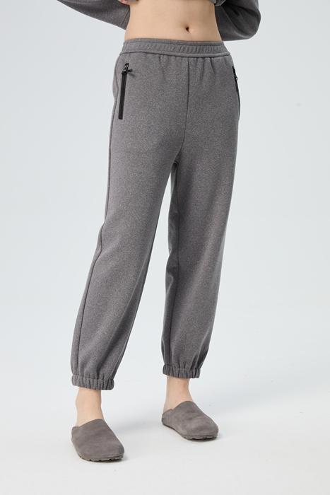 【加绒热熔岩 远红外保暖】水淼2025冬爆款休闲显瘦弹力厚料束口长裤长裤1660 商品图0