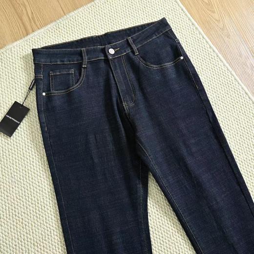 D100534秋季男士商务立体裁剪直筒牛仔裤休闲裤 商品图9