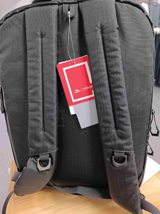 XY/安踏男女运动休闲大容量双肩背包192427162--1基础黑色 商品图1