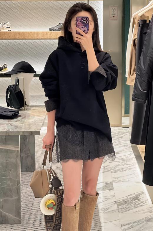 中性款logo连帽卫衣011 商品图2