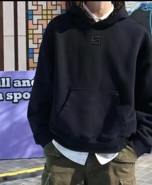 中性款logo连帽卫衣011 商品图3