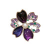紫罗兰紫荆花胸针优雅西装别针扣 商品缩略图4
