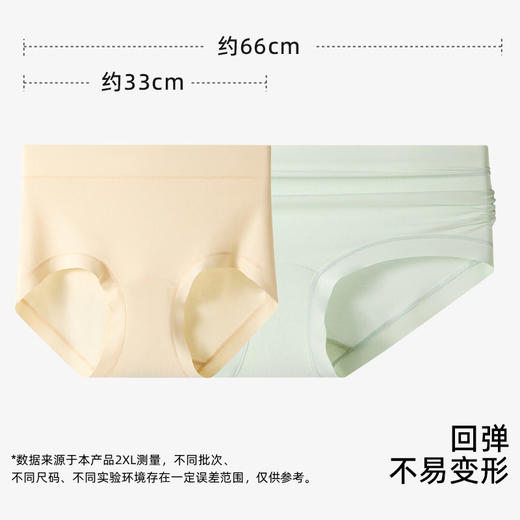 XY-1558  【1条】冬季新款60S高腰收腹纯棉女士内裤10A抗菌裆部无痕加长裆部防夹臀 商品图1