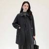 TC 621670双面呢大衣毛呢外套加厚中长款外套 商品缩略图1