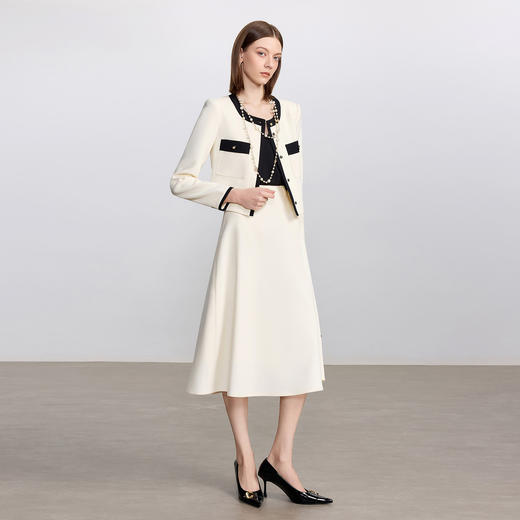 IWY/气质小香风西装外套半裙两件套女秋冬新款名媛职场穿搭正装CS2358 商品图3
